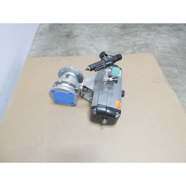 WORCESTER ACCORD AB150C07 PNEUMATIC 150 STAINLESS FLANGED 3IN BALL VALVE
